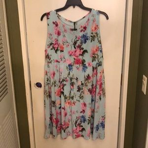 Plus size midi dress